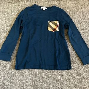 Burberry long sleeves boys